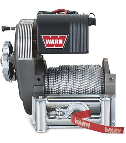 Amazon.com: WARN 106175 M8274-S 絞盤,附Spydura 合成電纜繩
